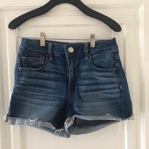 AE denim shorts!